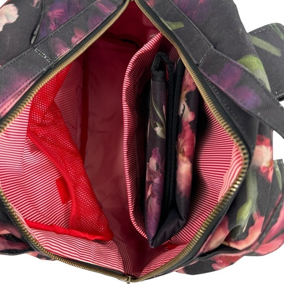 NEW Herschel Supply Co. Nova Sprout Backpack Diaper Bag Watercolour Iris Floral main image 9